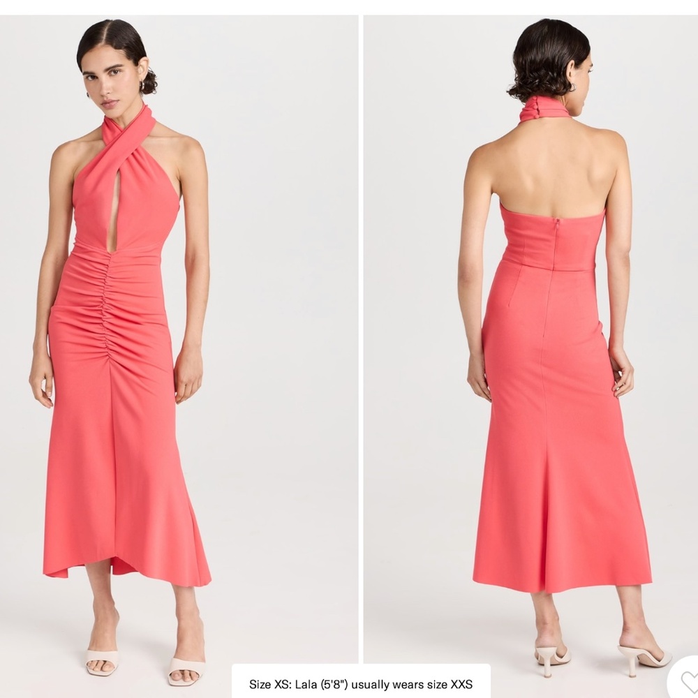 Elliatt Coral Personage Dress NWT